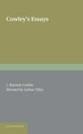 Cowley's Essays di Abraham Etc Cowley edito da Cambridge University Press