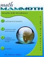 Math Mammoth Grade 5-B Worktext di Maria Miller edito da Createspace Independent Publishing Platform