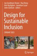 Design for Sustainable Inclusion edito da Springer International Publishing