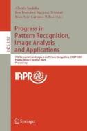 Progress in Pattern Recognition, Image Analysis and Applications di A. Sanfeliu edito da Springer Berlin Heidelberg