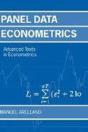 Panel Data Econometrics di Manuel Arellano edito da Oxford University Press