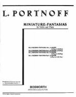 Miniature-Fantasias for Violin and Piano edito da Bosworth & Co. Ltd.