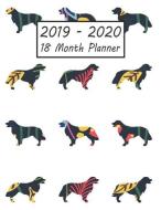 2019 - 2020 18 Month Planner: Golden Retriever Dog Weekly and Monthly Planner July 2019 - December 2020: 18 Month Agenda di Petly Books edito da INDEPENDENTLY PUBLISHED