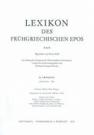 Lexikon Des Fruhgriechischen Epos Lfg. 25: Chalkoparhios - WPS di Thesaurus Linguae Graecae edito da Vandenhoeck and Ruprecht