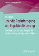 Über die Rechtfertigung von Begabtenförderung di Arne Böker edito da Springer-Verlag GmbH