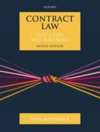 Contract Law di Ewan McKendrick edito da Oxford University Press