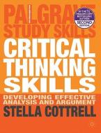 Developing Effective Analysis And Argument di Stella Cottrell edito da Palgrave Macmillan
