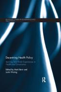 Decentring Health Policy edito da Taylor & Francis Ltd