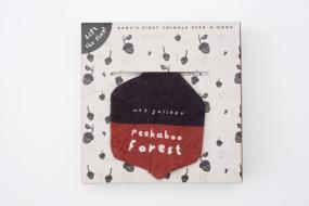 WEE GALLERY CLOTH PEEKABOO FOREST di SURYA SAJNANI edito da QUARTO PUBLISHING GROUP