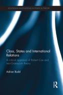 Class, States and International Relations di Adrian Budd edito da Routledge