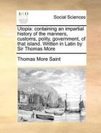 Utopia di Thomas More Saint edito da Gale Ecco, Print Editions