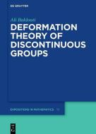 Deformation Theory of Discontinuous Groups di Ali Baklouti edito da Gruyter, Walter de GmbH