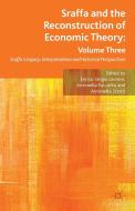Sraffa and the Reconstruction of Economic Theory: Volume Three edito da Palgrave Macmillan