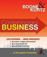 Contemporary Business di Louis E. Boone, David L. Kurtz edito da WILEY