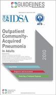 Outpatient Community-acquired Pneumonia In Adults di Infectious Diseases Society of America edito da International Guidelines Center