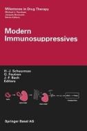 Modern Immunosuppressives edito da Birkhäuser Basel