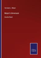 Meyer's Universum di Hermann J. Meyer edito da Salzwasser-Verlag