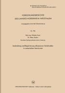 Ausbreitung und Registrierung ultrasonorer Schallwellen in ozeanischen Seeräumen di Wilhelm Faust edito da VS Verlag für Sozialwissenschaften