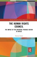 The Human Rights Council di Damian Etone edito da Taylor & Francis Ltd