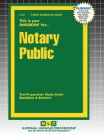 Notary Public edito da National Learning Corp