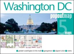 Washington DC PopOut Map edito da Heartwood Publishing