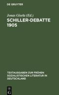 Schiller-Debatte 1905 edito da De Gruyter