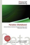 Paradox (Database) edito da Betascript Publishing