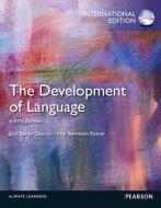 The Development of Language di Jean Berko Gleason edito da PRENTICE HALL