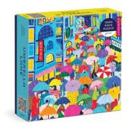 Umbrella Lane 1000 Piece Puzzle In Square Box di Galison edito da Galison