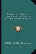 Beautiful Shells: Their Nature, Structure, and Uses, Familiarly Explained (1855) di Henry Gardiner Adams edito da Kessinger Publishing