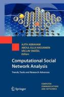 Computational Social Network Analysis edito da Springer London