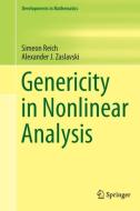 Genericity in Nonlinear Analysis di Simeon Reich, Alexander J. Zaslavski edito da Springer New York