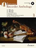 BAROQUE RECORDER ANTHOLOGY VOL 3 edito da SCHOTT & CO