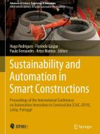 Sustainability and Automation in Smart Constructions edito da Springer International Publishing