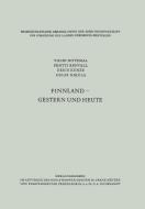 Finnland - gestern und heute di Vilho Niitemaa edito da VS Verlag für Sozialwissenschaften