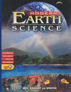 Modern Earth Science: Student Edition 2002 di Sager edito da Holt McDougal