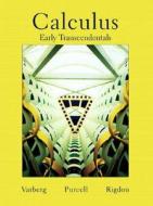Calculus Early Transcendentals di Dale Varberg, Edwin Purcell, Steve Rigdon edito da Prentice Hall