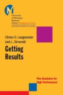 Getting Results PAPER POD di Longenecker edito da John Wiley & Sons