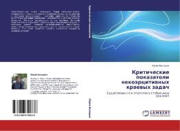 Kriticheskie Pokazateli Nekoertsitivnykh Kraevykh Zadach di Volodin Yuriy edito da Lap Lambert Academic Publishing