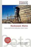 Rockwood, Maine edito da Betascript Publishing