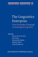 The Linguistics Enterprise edito da John Benjamins Publishing Co