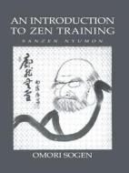 Omori: Introduction To Zen Training di Omori edito da Routledge