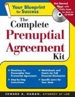 The Complete Prenuptial Agreement Kit [With CDROM] di Edward A. Haman edito da Sphinx Publishing