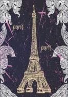 Paris: Paris Book, B5 Dotted Notebook, 7x10 Dot Grid Journal, Travelers Notebook, Diary, Planner 120 Pages, V.8 di Amara edito da LIGHTNING SOURCE INC