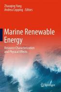 Marine Renewable Energy edito da Springer International Publishing