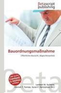 Bauordnungsma Nahme edito da Betascript Publishing