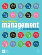 Management di Richard Pettinger edito da Macmillan Education UK