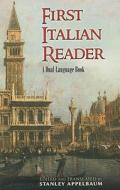 First Italian Reader di Stanley Appelbaum edito da Dover Publications Inc.