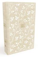 NKJV, Thinline Bible, Cloth over Board, White/Tan, Red Letter Edition, Comfort Print di Thomas Nelson edito da Thomas Nelson Publishers