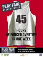 Play Fair at the Olympics: Respect Workers' Rights in the Sportswear Industry di Oxfam International, Clean Clothes Campaign, Icftu edito da PAPERBACKSHOP UK IMPORT
